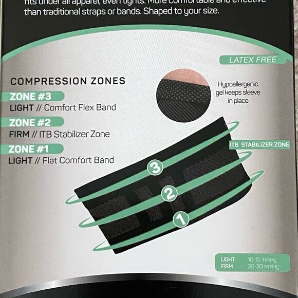 OS1st IT Band Sz XL ILiotibial Band Syndrome Performance Compression Sleeve IT3 - Picture 3 of 5